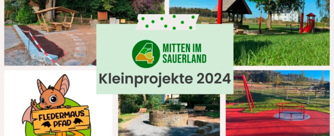 Übersicht Collage Kleinprojekte 2024