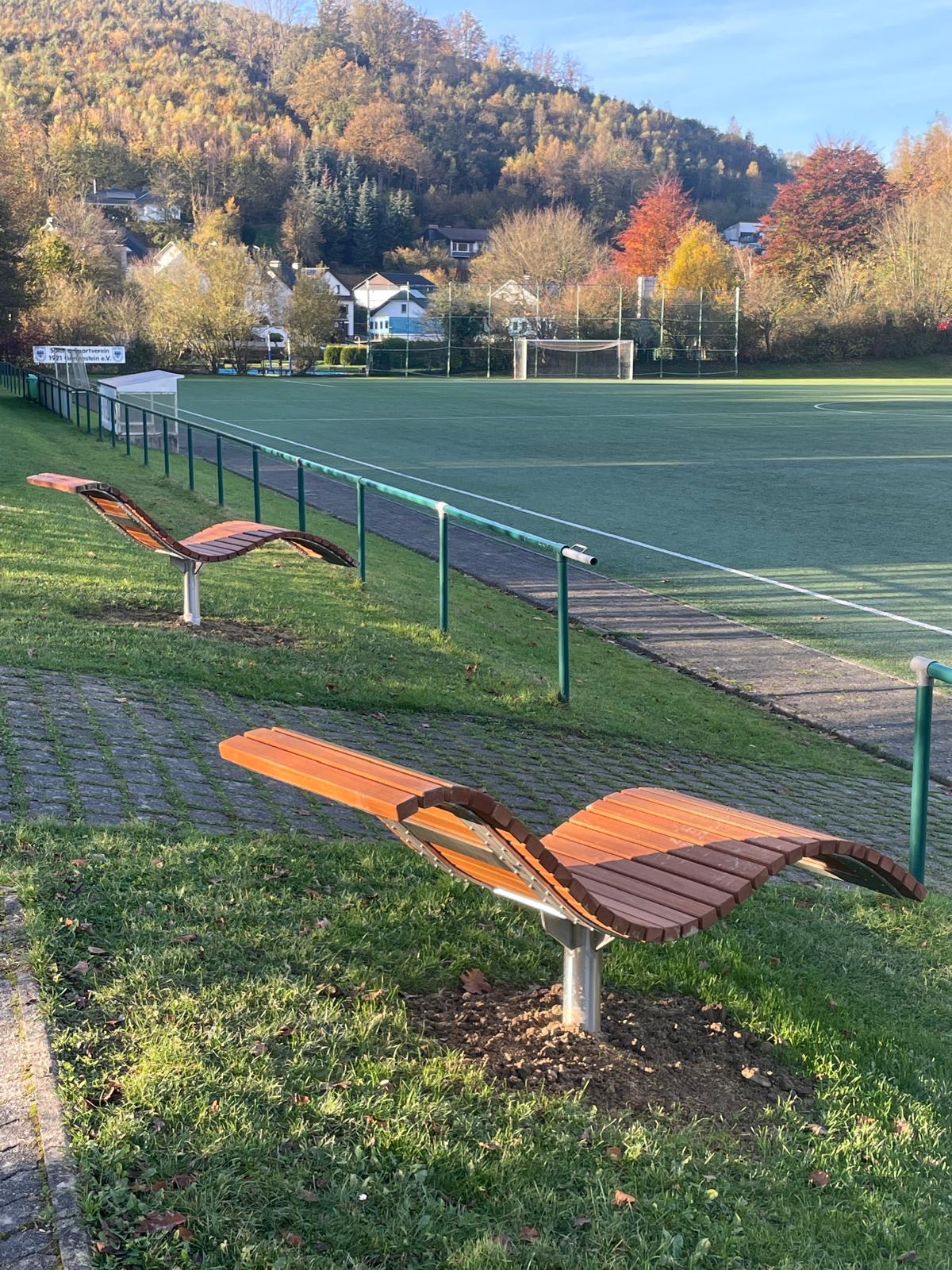 Chillen & Rasten am Flutlichtmasten