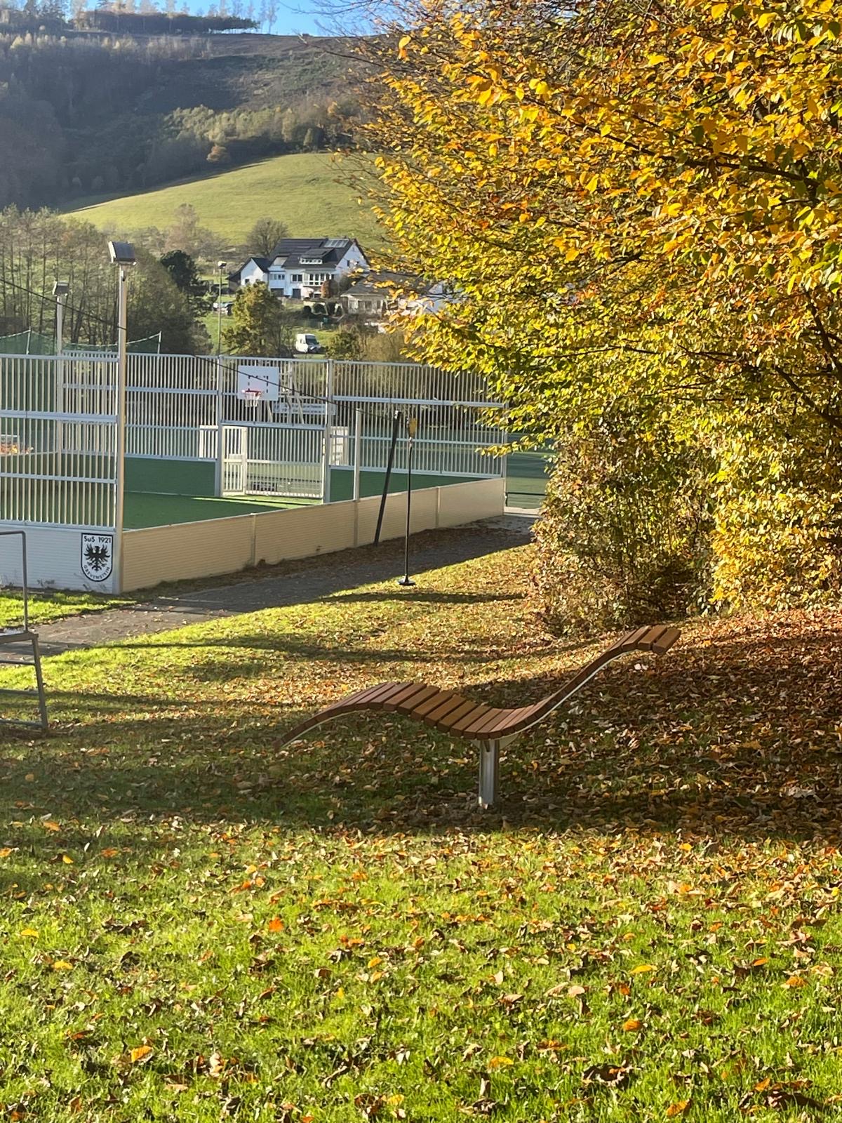 Chillen & Rasten am Flutlichtmasten