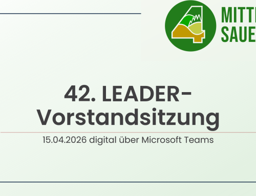 Vorstand beschließt: neue LEADER- und Kleinprojekte für die Region